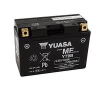 Batería para moto Yuasa SLA YT9B-BS - Sin mantenimiento - 12 V 8 Ah - Dimensiones: 150 x 70 x 105 mm compatible con Yamaha XP T-Max 500 2001 - 2007