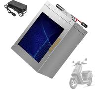 Batería para Motocicleta de 48 V, batería Litio LiFePO4 60 y 72, baterías Recargables 30 Ah, 45, 52 70 con Cargador.,60v45ah
