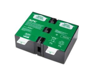 Batería para SAI APC RBC124 Plomo Sellada Reemplazable en Caliente Verde/Gris
