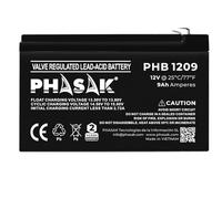 Bateria Phasak Phb 1209 Compatible Para Sais 9Ah 12V Acido/Plomo