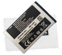 Batería para Samsung AB463651BU Samsung B3410 W559 S5620I S5630C S5560 C3370 C3200 C3518 C3060 J808 F339 F400 S5296 C322 L708E. S5610 con paño de limpieza Shlok
