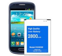Batería para Samsung Galaxy S3, 2800 mAh, alta capacidad, para Samsung Galaxy S3/S3 Neo GT-i9300, i9301, i9305 EB-L1G6LLU (no compatible con S3 Mini)