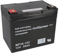 Batería para scooter eléctrico, 12 V, 36 Ah, resistente a ciclos, baterías de plomo, batería, fuente de energía, baterías, ciclos fijos, para vehículos eléctricos, de larga duración