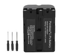 Batería para Sony Alpha SLT-A57, A58, A65, A65 V, A77, 1600 mAh, 7,4 V, NP-FM500H