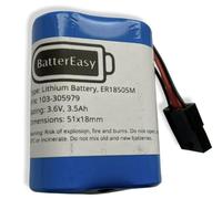 Batería para Visonic Siren MCS-740 SR-740 PG2 PowerMax Box 2XER18505M 103-304742