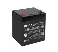 Batería Phasak PHB 1205 12V 5Ah Plomo-Ácido Sellada Compacta UPS