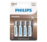 PHILIPS PILA ALKALINA AA LR6 L-4