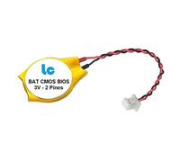 Bateria Pila Alimentacion CMOS BIOS - 3V 230mAh - 2 Pines - Tipo CR2032 - Pack 5 Unidades