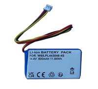 Batería PL443048-4S De 14,8 V Y 800 MAh, Compatible Con HUTT, W55, W66, DDC55, DDC51 Y DDC5, Repuesto For Robot Limpiacristales.