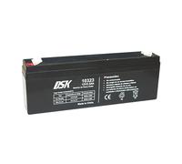 Bateria plomo 12v 2,3ah agm 179x35x61mm dsk