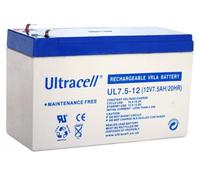 Batería Plomo 12V 7.5Ah (150 x 63 x 95 mm) - Ultracell