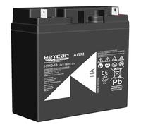 Batería Plomo | AGM | 12V | 18Ah | HA12-18