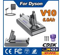 Batería Powtree de 6.0Ah/8.0Ah para Dyson V10, Absolute Animal V10 SV27, Aspiradora Total Clean de 25.2V, para DYSON SV12 V10 V10V11 Charger