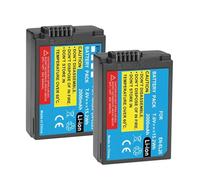 Batería Probty De 2000mAh EN EL25 EN EL25A EN-EL25a, Compatible con Cámaras Nikon, Z30, Z50, Zfc(2 Pcs Battery)