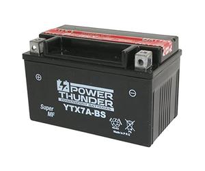 Batería PT YTX7A-BS, 12 V/6 Ah, sellada, con ácido