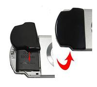 Batería puerta trasera cubierta caso para psp 2000 2001 3000 3001 Playstation Portable reparación Piezas de repuesto negro