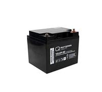 Batería Qbatteries 12LCP-50 Agm Deep Cycle Battery. Tecnología AGM. 12V - 50A...