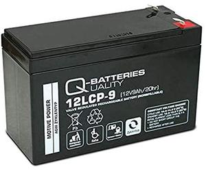 Batería Qbatteries 12LCP-9 Agm Deep Cycle Battery. Tecnología AGM. 12V - 9Ah ...