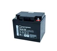 Batería Qbatteries 12LS-38 Agm Standard. Tecnología AGM. 12V - 38Ah (197x165x...