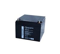 Batería Qbatteries 12LSX-24 Agm Long Life. Tecnología AGM. 12V - 24Ah (166x17...