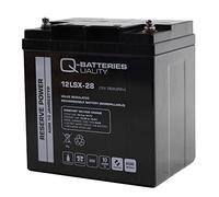 Batería Qbatteries 12LSX-28 Agm Long Life. Tecnología AGM. 12V - 28Ah (165x12...