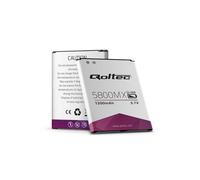 Batería QOLTEC para Nokia BL-5J 5800MX - Ion Litio - Capacidad 1200mAh - Voltaje 3.7V