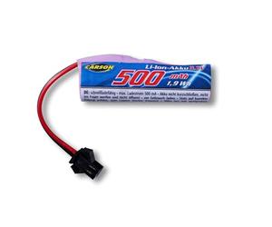 Batería RC Carson 3,7V/500mAh LiIon Race Rival JST - Repuesto para Coches RC, Modelos RC y Coche RC