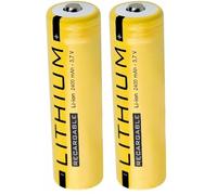 Batería Recargable 18650, 2400 mAh, para Dispositivos electrónicos y linternas, Ideal para energía portátil y prolongar el Uso. (Paquete de 2)