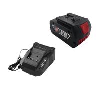 Batería Recargable 18V 12800mAh for Herramientas Eléctricas Compatible con Bosch GBA/GSR/GSB/BAT618/BAT609/BAT620, Alta Capacidad y Larga Duración(6.0Ah-1 charger-1)