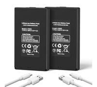 Batería Recargable ANTIEE E8P 10000mAh (2 Unidades), Compatible con Cámara Trail GardePro E6P E8P X60P X66P E6PCF E6PMB E8PMB E8PWF X60PMB L1000D LN800, Pack de Baterías de Reemplazo para Caza