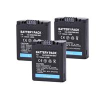 Batería Recargable CGA-S006 CGR CGA S006E S006 S006A BMA7 DMW BMA7 - Compatible con Panasonic DMC FZ50 FZ7 FZ8 FZ18 FZ28 FZ30 FZ35 FZ38(3 Pc Battery)