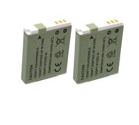 Batería Recargable Compatible con Canon NB-6L NB-6LH for cámaras PowerShot SX700, S120, S110, SX170 IS, 280HS, S95 y SX270HS.(2PCS Battery)