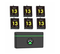 Batería Recargable De 2000mAh PJ-H13, Compatible con GoPro, Batería Hero 13 + Cargador De Caja De 3 Ranuras, Accesorios For Cámara(6Charger Set)