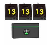 Batería Recargable De 2000mAh PJ-H13, Compatible con GoPro, Batería Hero 13 + Cargador De Caja De 3 Ranuras, Accesorios For Cámara(3Charger Set)