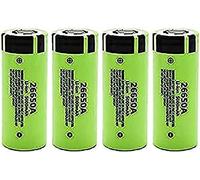 Batería Recargable De 3,7 V, 5000mAh, 26650, para Linterna LED 26650A, Reloj, Antorcha, Batería Externa, 4 Uds.