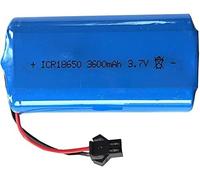 Batería Recargable De 3.7 V Y 3600 MAh con Enchufe SM 2P