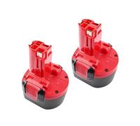 Batería Recargable de 4000mAh y 9,6 V, Compatible con Bosch Herramientas eléctricas BAT048 PSR 960 BAT100 GSR PSR DDR BAT119 2607335272 PSR GSR 9.6VE-2(2 Picec 4.0)
