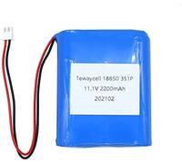 Batería Recargable De Iones De Litio 11.1v 2200mah 3s1p 18650