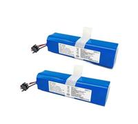 Batería Recargable De Iones De Litio De 14,4 V, 5200 MAh Y 6800 MAh, Compatible con 360, S9, X90 Y X95, Eufy Robovac Y Aspiradoras L70 Y L10.(2battery5200mAh)