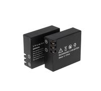 Batería Recargable De Iones De Litio De 3,7 V Y 900 MAh For Cámara De Acción con WiFi, Compatible con SJCAM SJ4000, SJ5000 Y SJ6000.(2PCS)