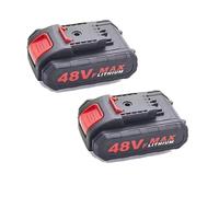 Batería Recargable De Iones De Litio De Gran Capacidad De 21 V 48 VF, Compatible Con WORX, Sierra Eléctrica De 18 V 20 V, Taladro Eléctrico Y Herramientas Eléctricas De Jardín(2 Battery)