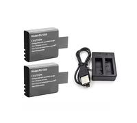 Batería Recargable de Iones de Litio PG1050 de 3,7 V y 1050 MAh para Cámara de Acción Deportiva WiFi SJCAM SJ4000 SJ5000 DV. Incluye Cargador.