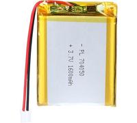 Batería Recargable De Iones De Polímero De Litio De La Batería De 3.7V 1600mAh 704050 Lipo con El Conector JST
