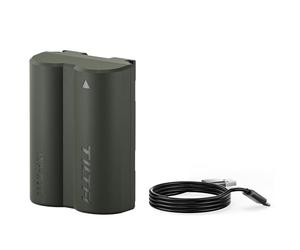 Batería Recargable de Repuesto TILTA NP-W235 con Entrada USB-C (2400 mAh) | Compatible con Fujifilm X-T5, X-T4, X-S20, GFX100 II, GFX100S, GFX100RF, GFX50S II, GFX50S, XH2S, XH2 TNP-W235-GN