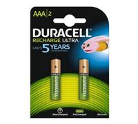 Batería recargable Duracell 203815 AAA NiMH 800mAh 1,2V Pack 2 unidades