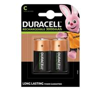 Batería Recargable Duracell Ultra C Níquel-metal hidruro 1,2 V 2 piezas 3000 mAh