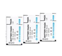 Batería Recargable For Cámara D-LI88 DB-L80 De 1200 MAh - Compatible con Sanyo VPC-CG10 DMX-CG11 VPC-CG100 VPC-CG102 - Compatible con Pentax P70 H90 W90 WS80(6 Pcs Battery)