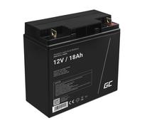 Batería recargable Green Cell AGM09 18000 mAh 12 V plomo AGM negro