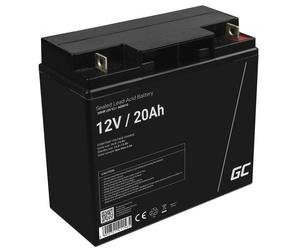 Batería recargable Green Cell AGM10 20000 mAh 12 V sellada negro