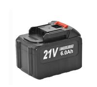 Batería Recargable Li-Ion 21V 6000mAh, Compatible con Makita, Taladro inalámbrico/Llave sin escobillas/Atornillador/Sierra Circular(1pcs)